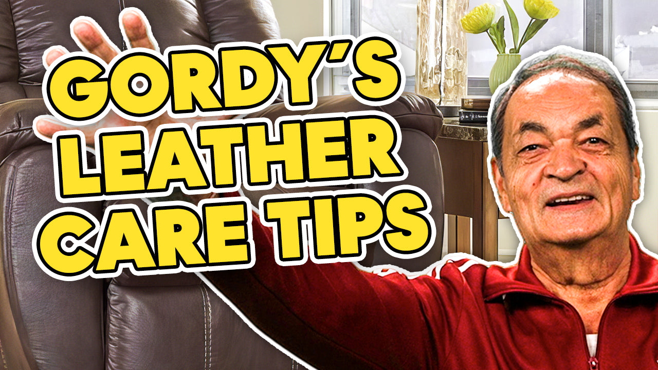 Gordy's Leather Care Tips | How to Care for Leather Furniture
