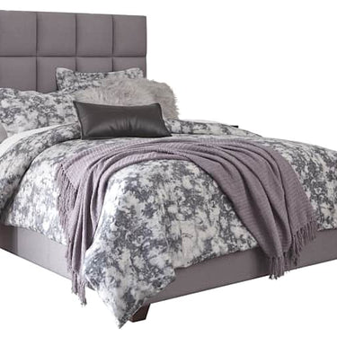 Dolante Grey Upholstered Bedframe