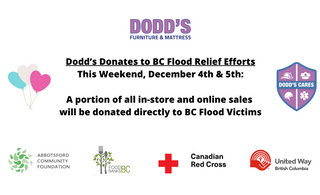 DODD'S DONATES TO BC FLOOD RELIEF EFFORTS