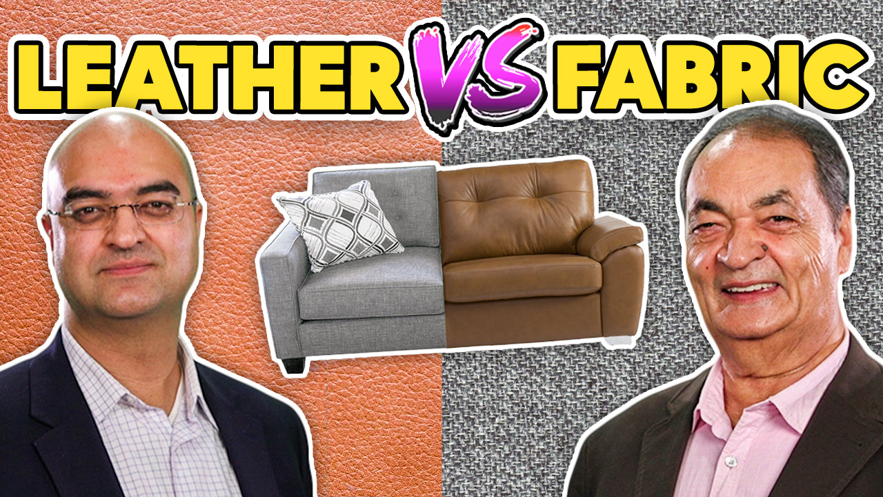Leather vs. Fabric | Which is right for you?