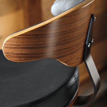 Bellatier Adjustable Height Stool with Backrest