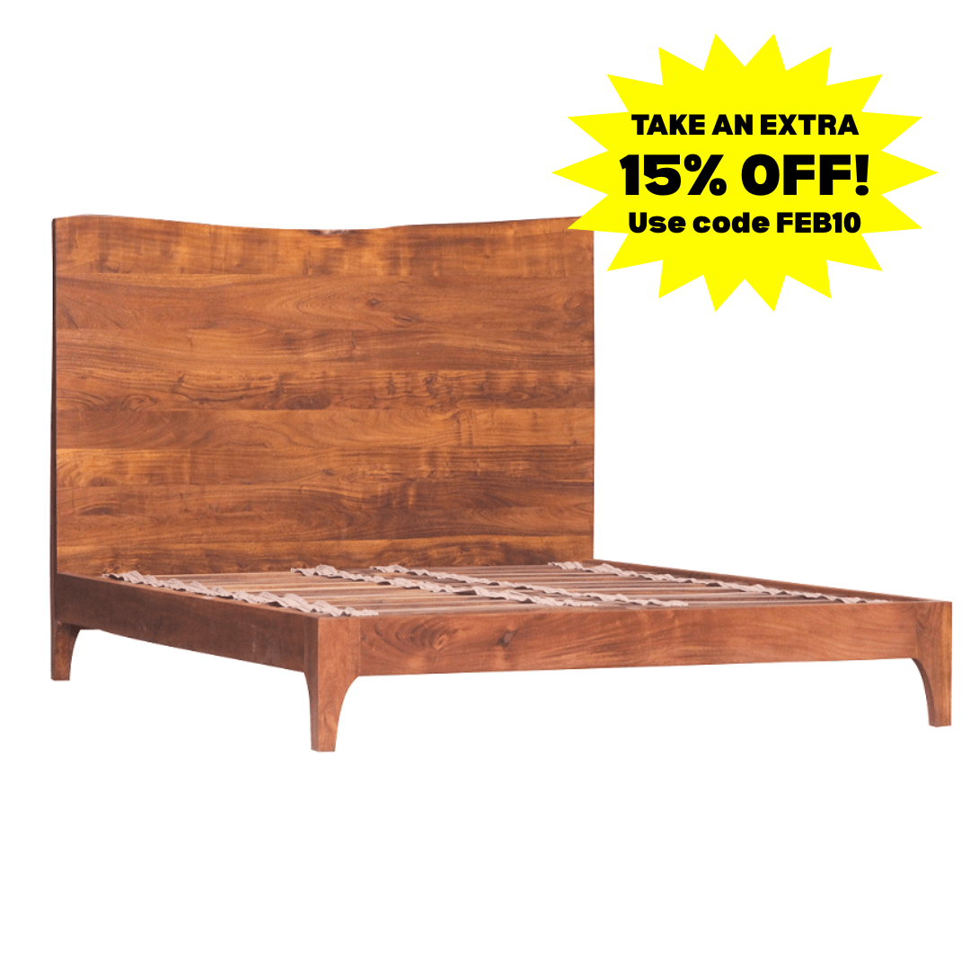 Sofia Live Edge Bedframe