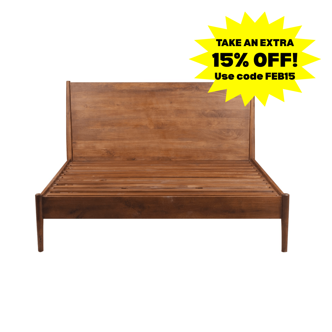 Mid Century Bed Frame