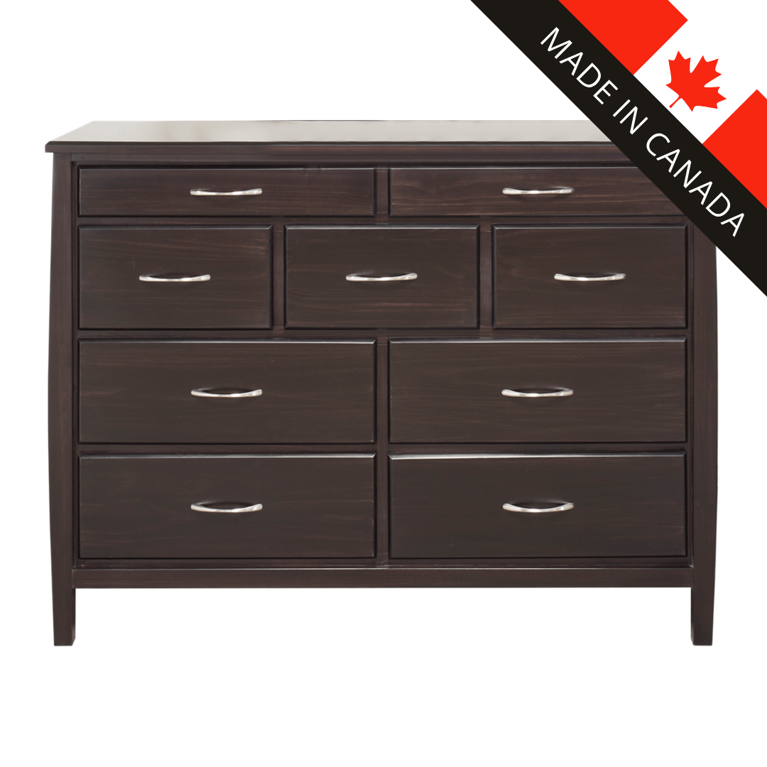Tofino 9 Drawer Dresser | Canadian Made