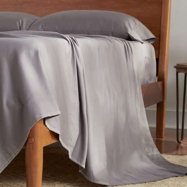 BedGear Hyper Cotton Sheet Set - Grey - Image 6
