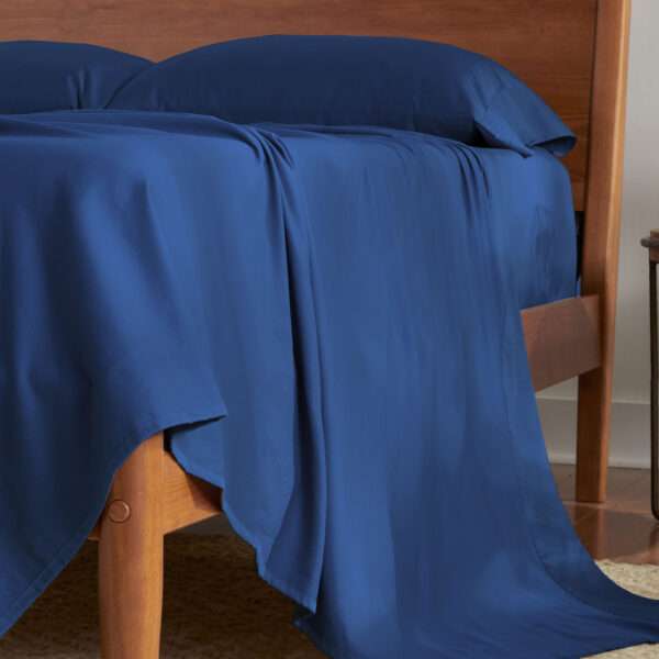 BedGear Hyper Cotton Sheet Set - Navy - Image 6