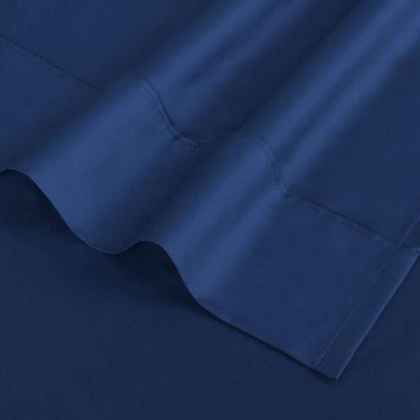 BedGear Hyper Cotton Sheet Set - Navy - Image 4
