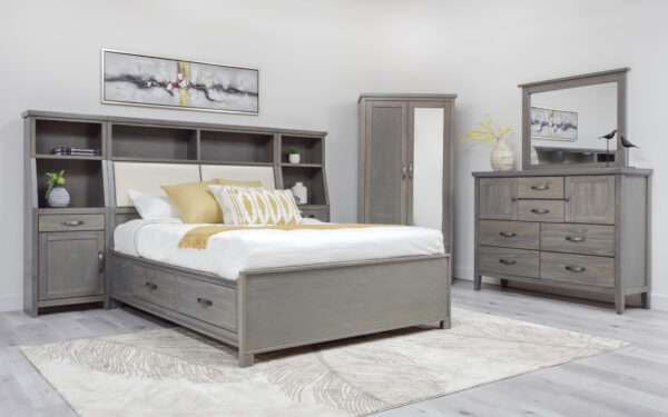 Jetty Bedframe with Tower Nightstands - Image 3