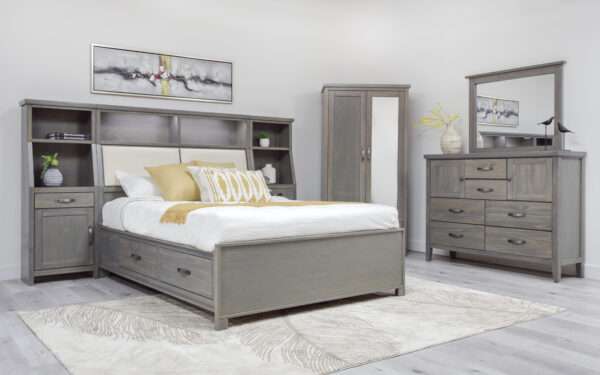 Jetty Bedframe with Tower Nightstands - Image 2