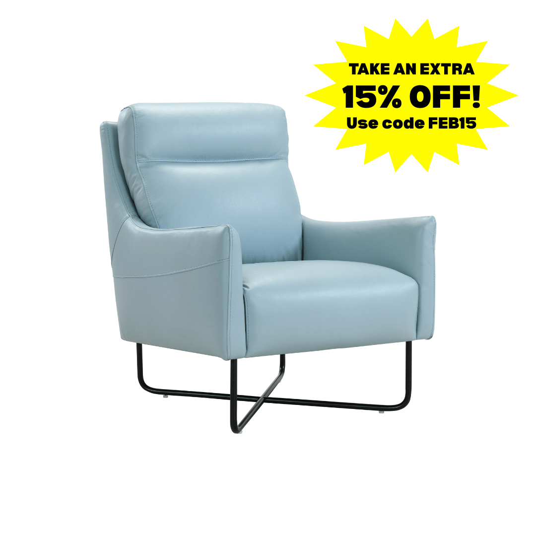 Robin Leather Accent Chair