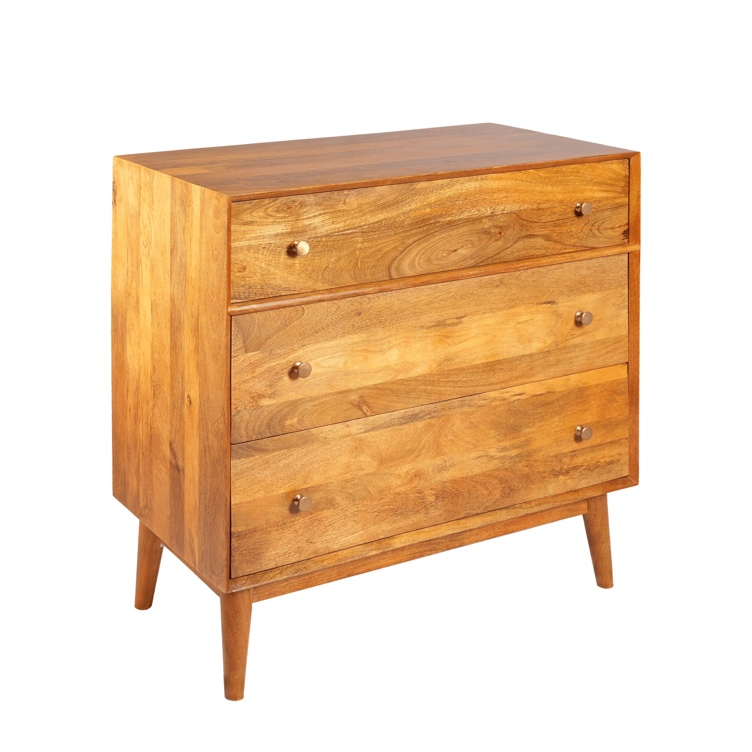 Mid Century 3 Drawer Chest 6 Mid Century 3 Drawer Chest - Image 6