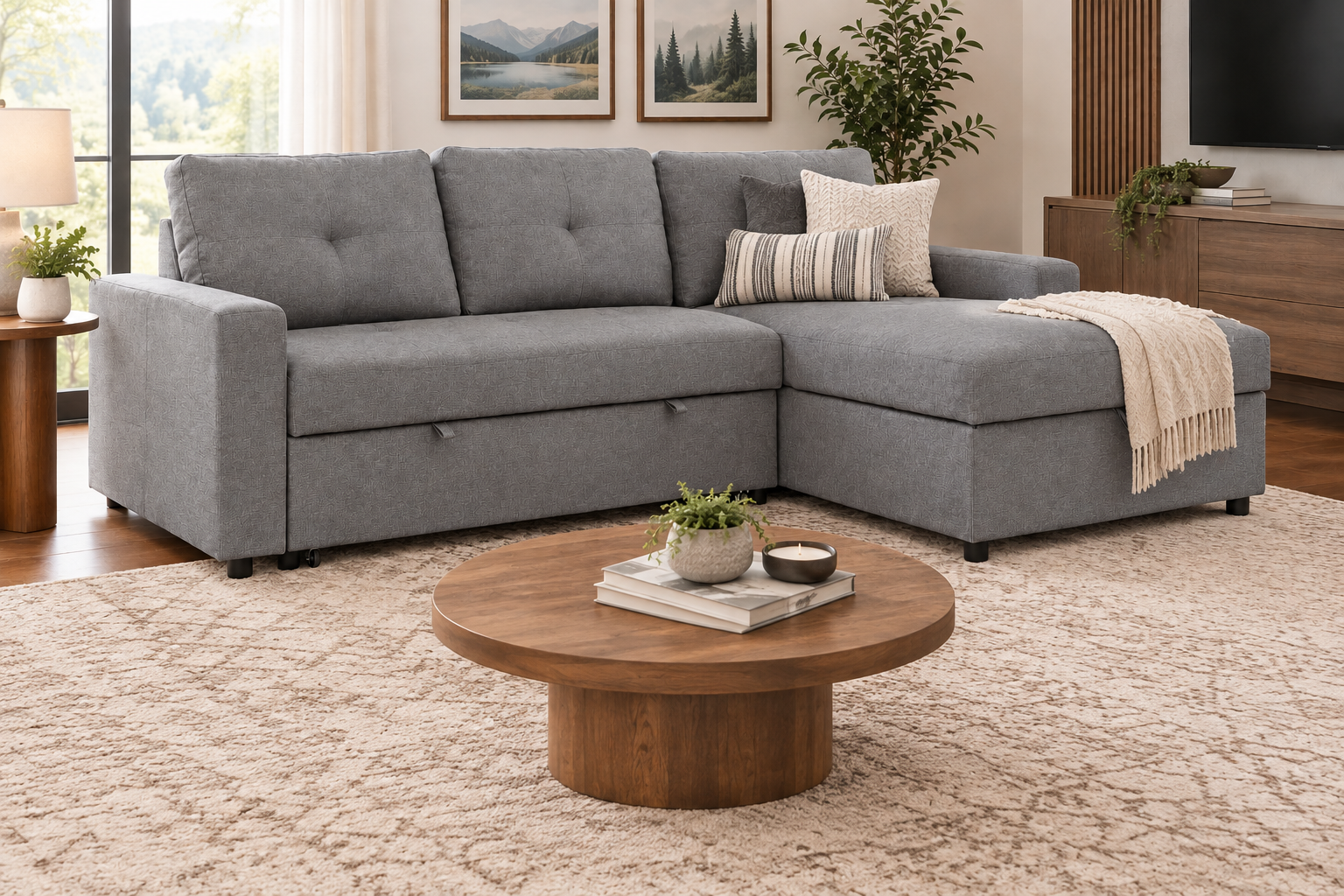 Mason Reversible Media Sleeper