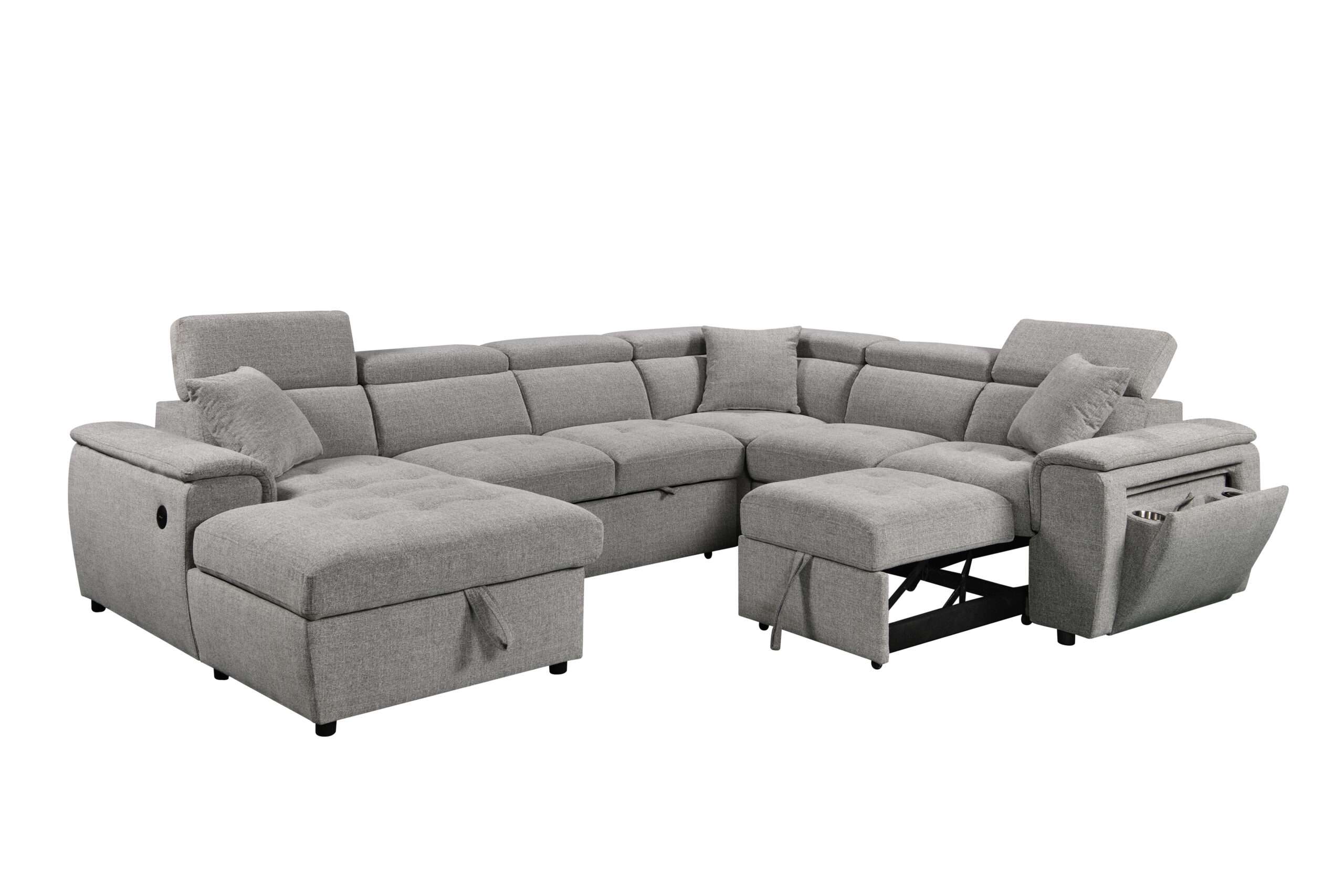 Grove Media Sleeper Sectional