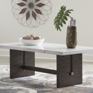 Burkhaus Marble Top Coffee Table