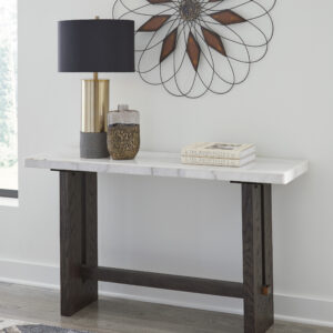 Burkhaus Marble Top Sofa Table